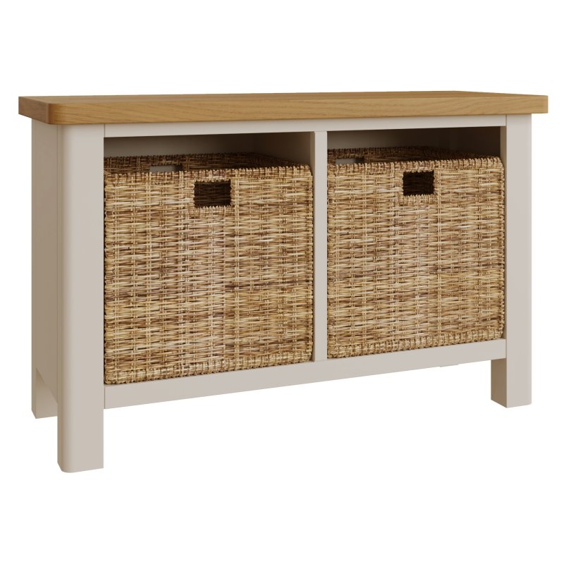 Aldiss Own Hastings Editions Hall Bench in Stone