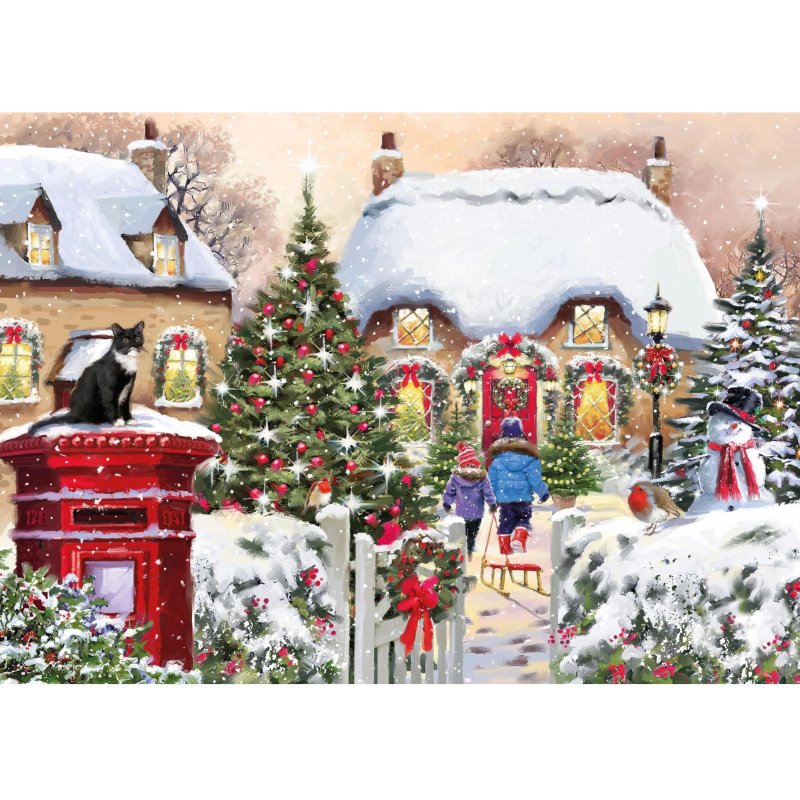 Otter House Holly Cottage 1000 Piece Puzzle