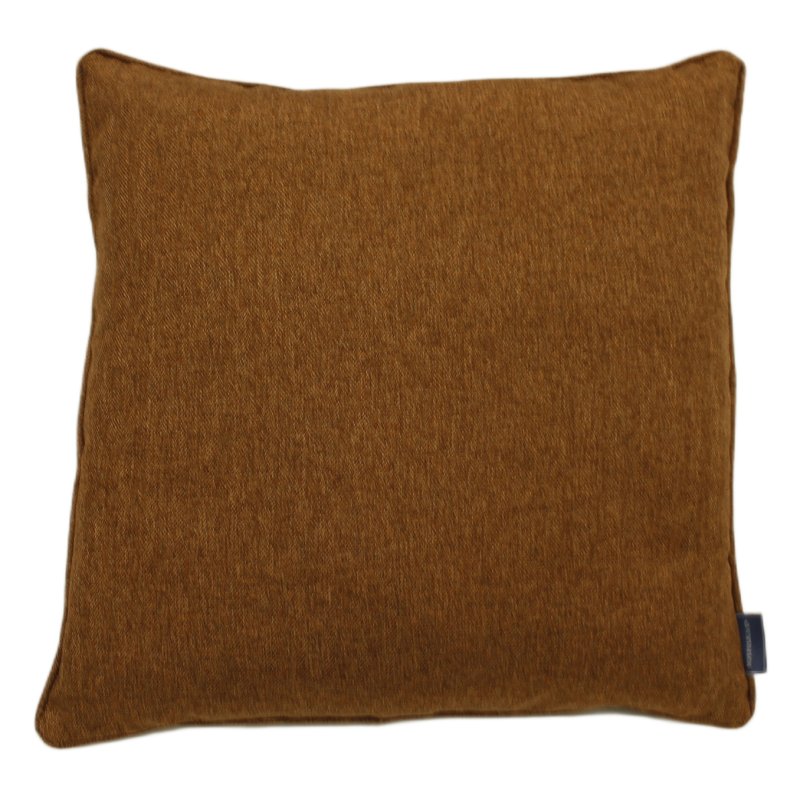 Norfolk & Co Holkham Tweed Square Cushion Copper