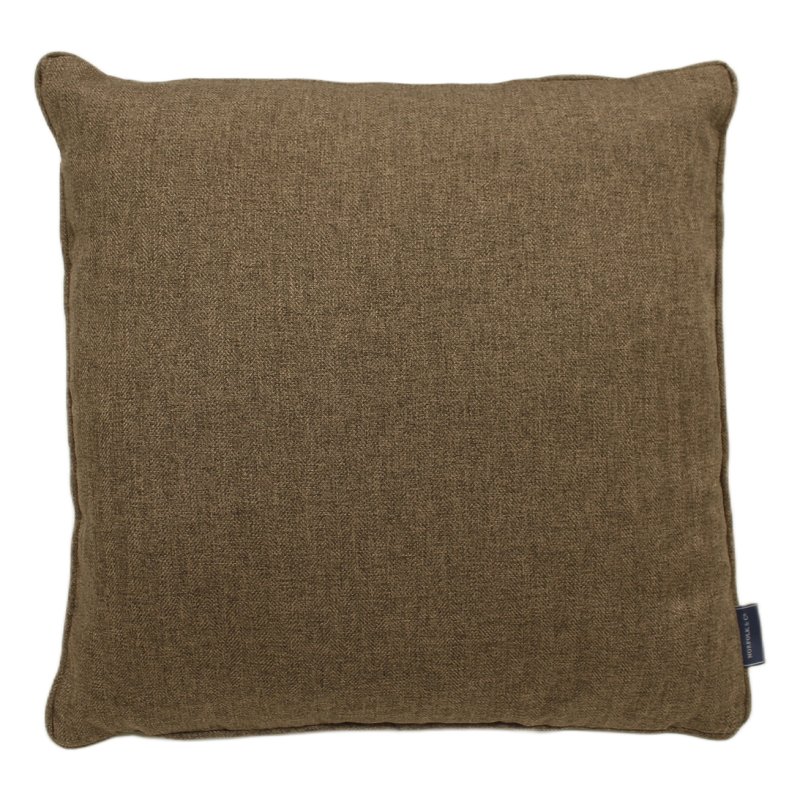 Norfolk & Co Holkham Tweed Square Cushion Cocoa