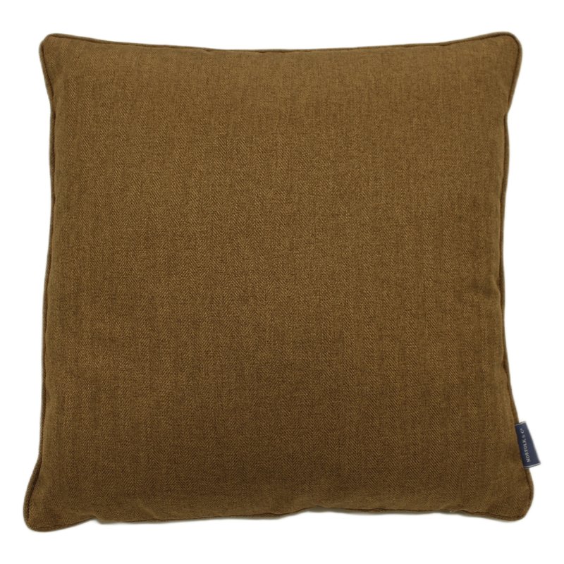 Norfolk & Co Holkham Tweed Square Cushion Chestnut