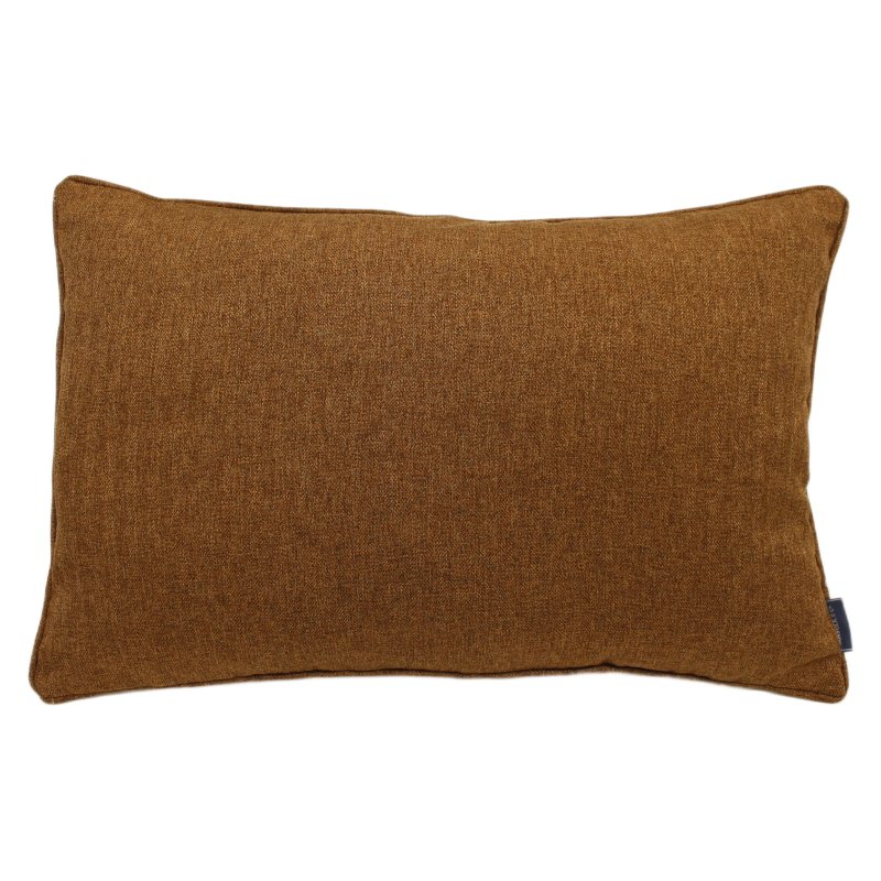 Norfolk & Co Holkham Tweed Rectangle Cushion Copper