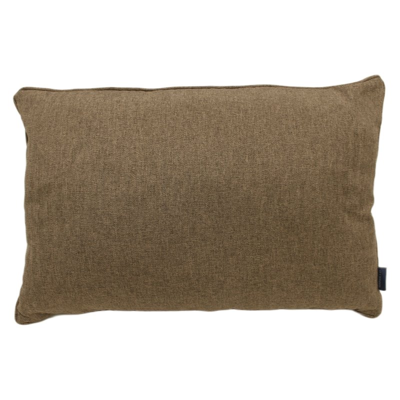 Norfolk & Co Holkham Tweed Rectangle Cushion Cocoa