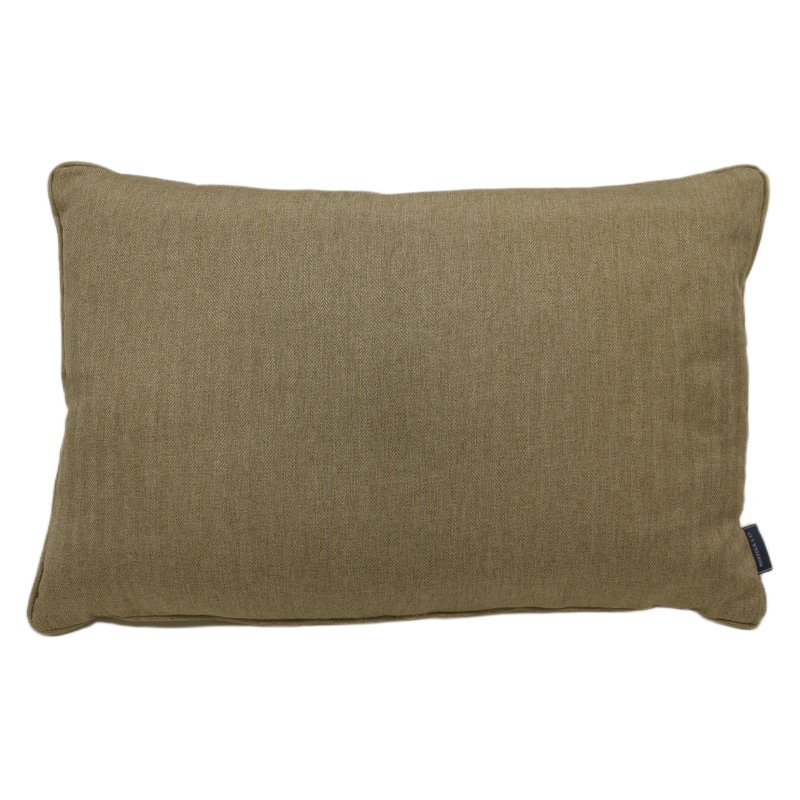 Norfolk & Co Holkham Tweed Rectangle Cushion Fawn