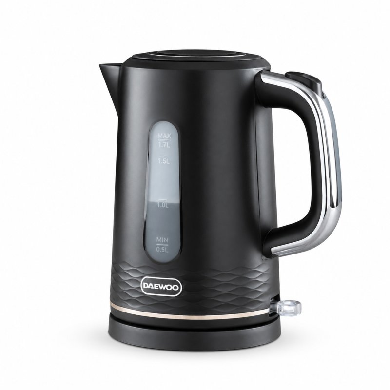 Daewoo Tessera Black 1.7L Kettle