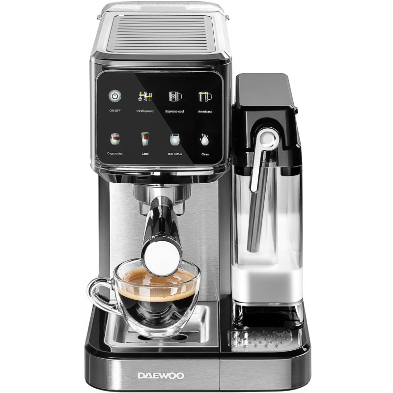 Daewoo 20 Bar One Touch Espresso Coffee Machine