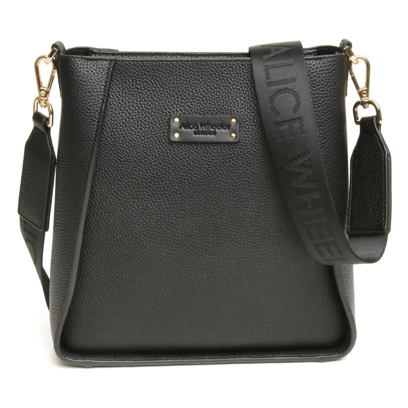 Alice Wheeler Alice Wheeler Kensington Cross Body Bag Black