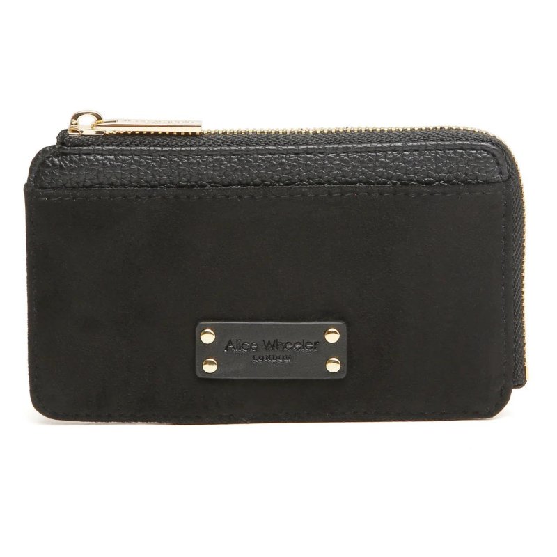 Alice Wheeler Alice Wheeler Kensington Suede Purse Black