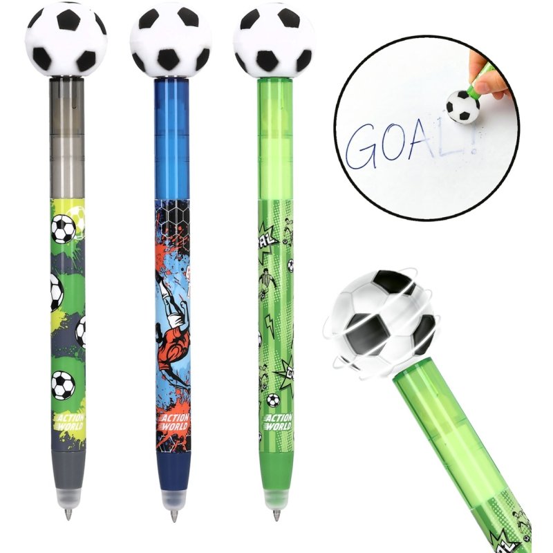 Action World Action World Erasable Gel Pen Football