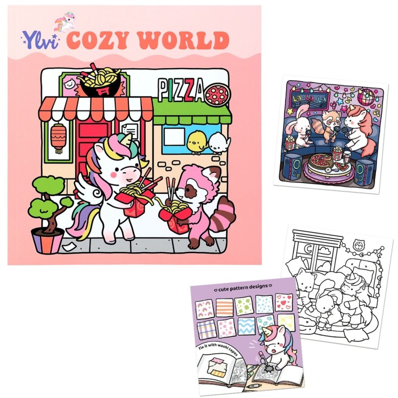 Ylvi Ylvi COZY World Colouring Book