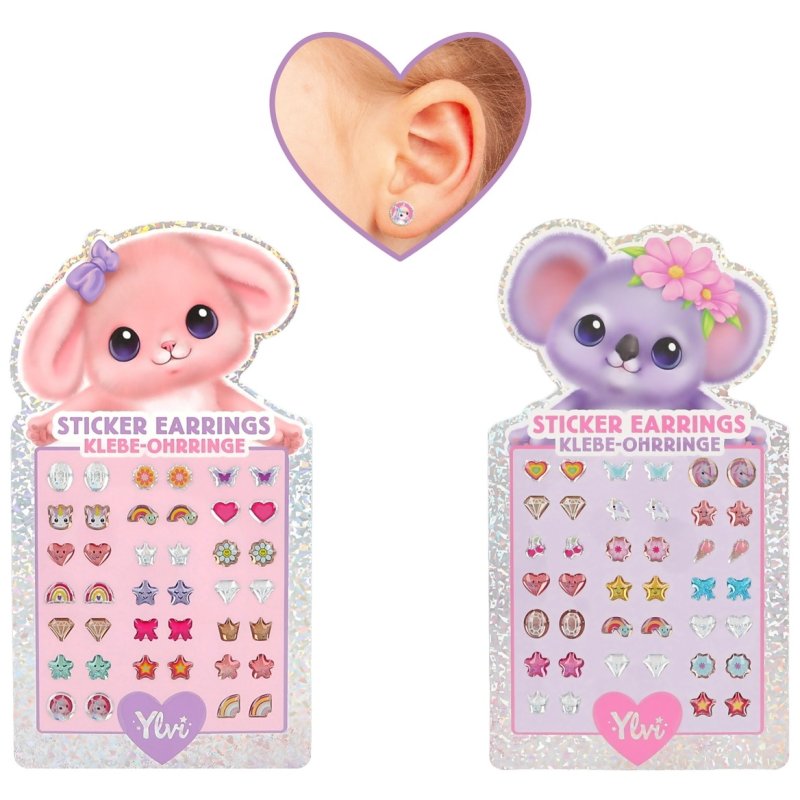 Ylvi Ylvi Sticker Earrings Assorted