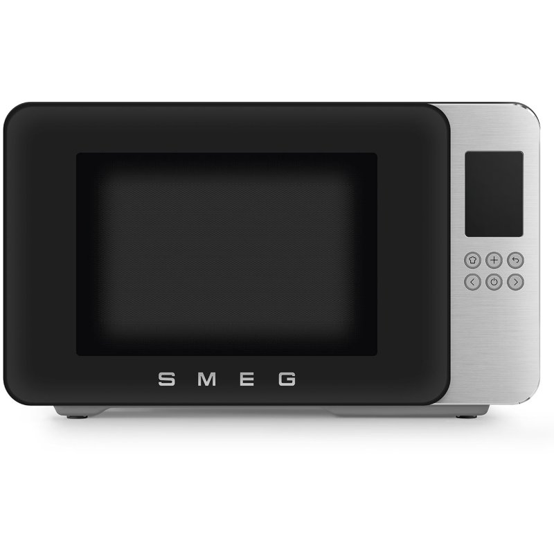 Smeg Microwave with Grill Matte Black