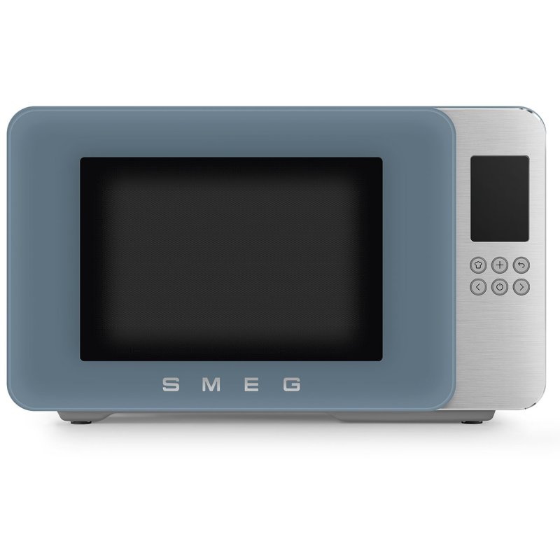 Smeg Microwave And Grill Storm Blue