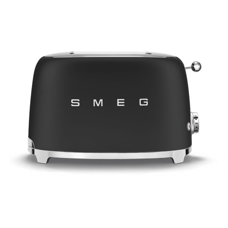 Smeg 2 Slice Toaster Matte Black
