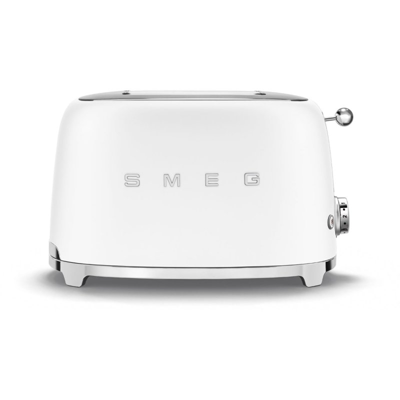 Smeg 2 Slice Toaster Matte White