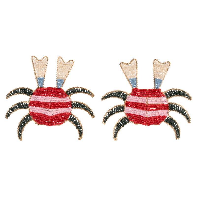 Yvonne Ellen Yvonne Ellen Set of 4 Crab Napkin Rings