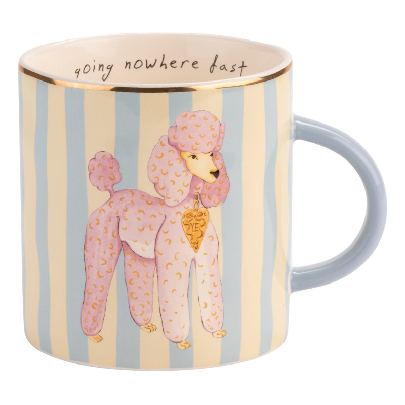 Yvonne Ellen Yvonne Ellen Organic Pink Dog Mug