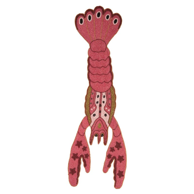 Yvonne Ellen Yvonne Ellen Beaded Table Runner Lobster