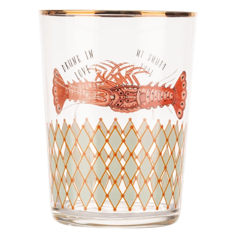 Yvonne Ellen Yvonne Ellen Hi Ball Glass Lobster