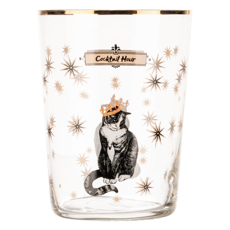 Yvonne Ellen Yvonne Ellen Hi Ball Glass Cat