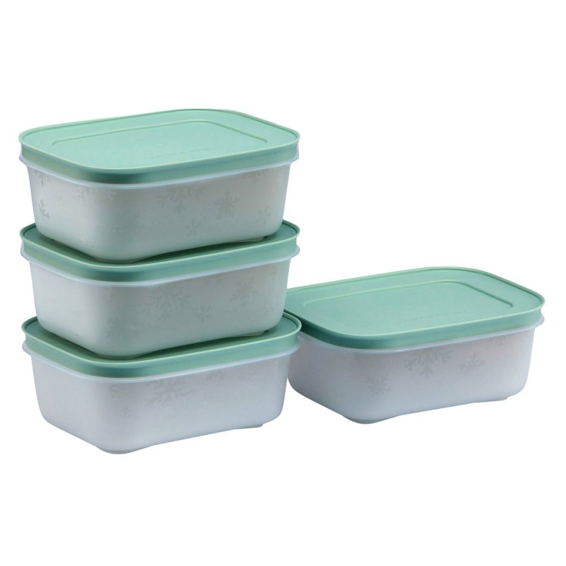 Tupperware Freezer Mates Container Set Of 4
