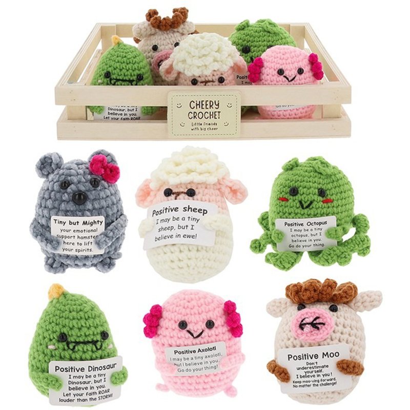 Shudehill Cheery Crochet Critter Assorted Designs Group Shot