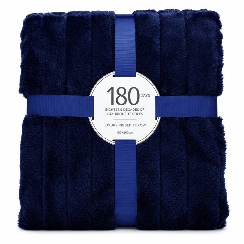 Deyongs Deyongs Hockley Throw Navy