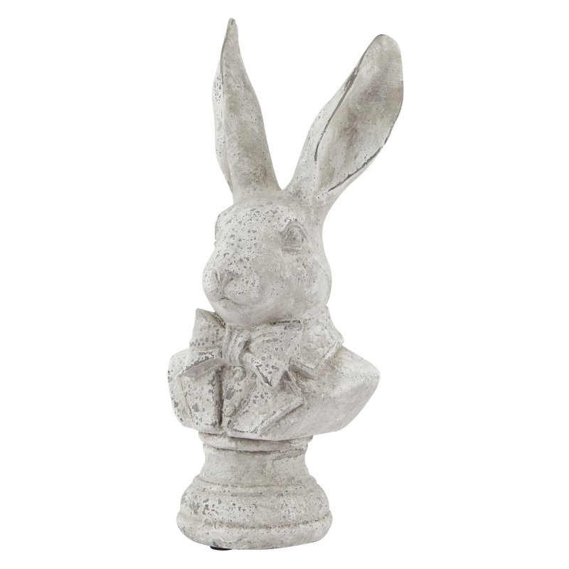 Hill Interiors Hill Interiors Stone Effect Tuxedo Hare Ornament