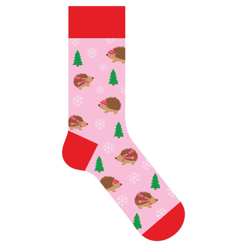 Otter House Otter House Festive Hedgehogs Socks