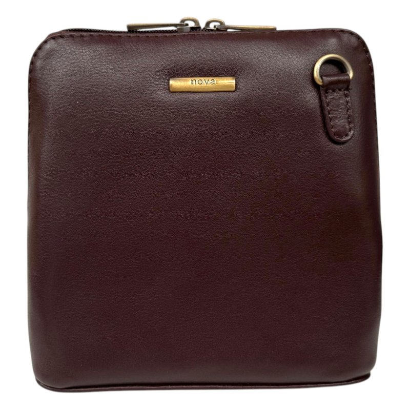 Nova Leathers Hot Chocolate Small Dome Bag