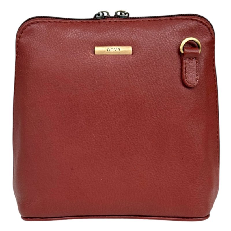 Nova Leathers Tan Small Dome Bag