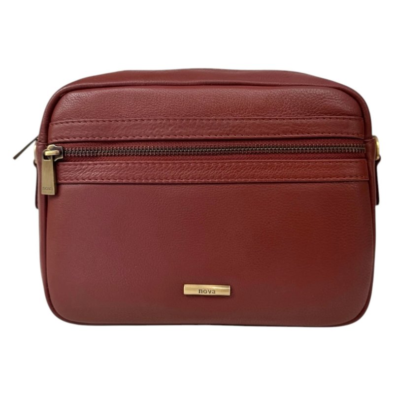 Nova Leathers Tan Camera Bag