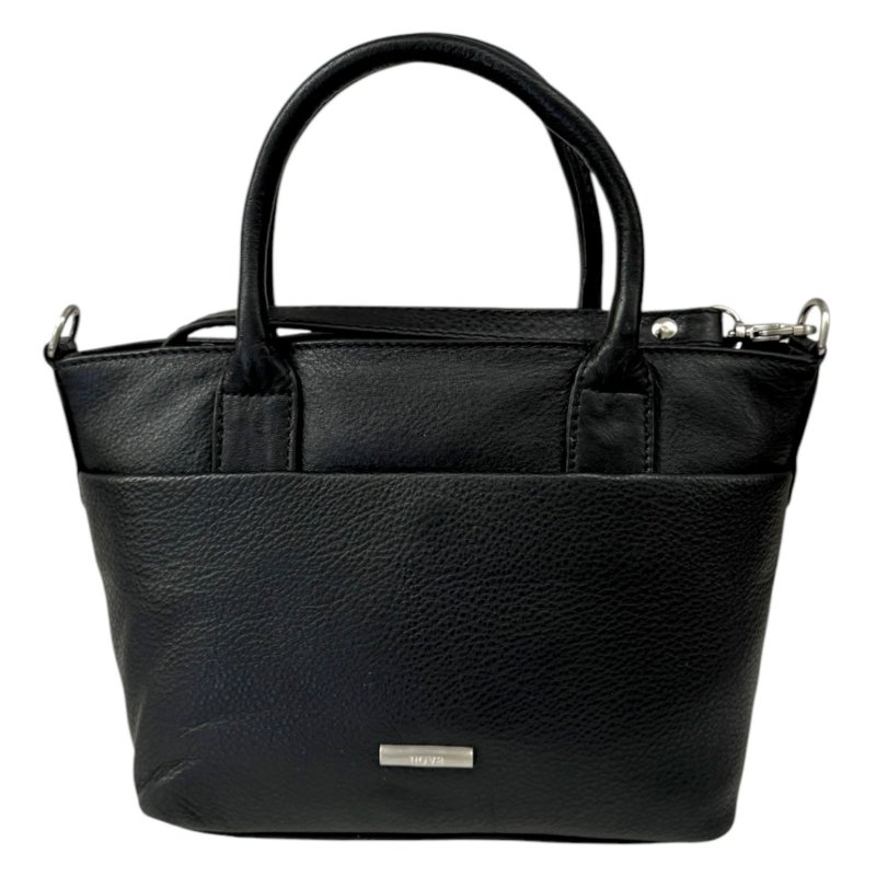 Nova Leathers Black Small Grab Bag