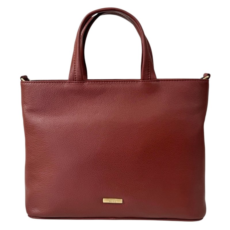 Nova Leathers Tan Medium Square Grab Bag