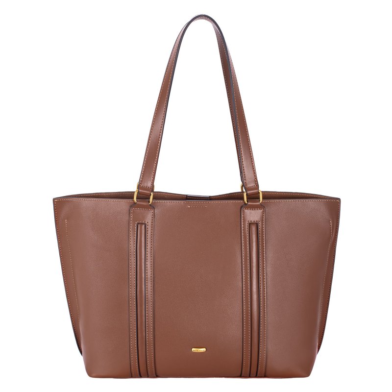 David Jones Red Mud Structured Shopper