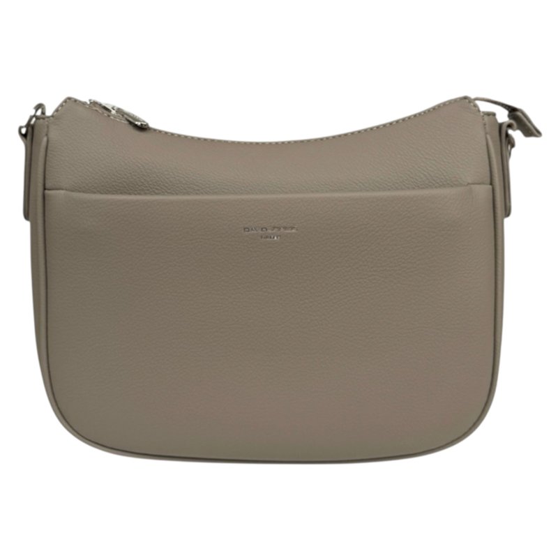 David Jones Warm Grey Sand Simple Shoulder Bag