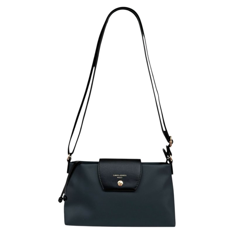 David Jones Black Small Tab Over Shoulder Bag