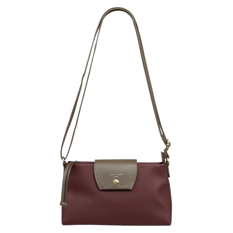 David Jones Windsor Wine Small Tab Over Shoulder Bag