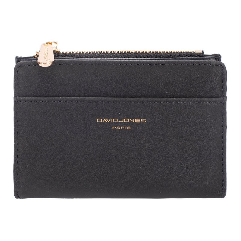 David Jones Black Soft Touch Small Purse
