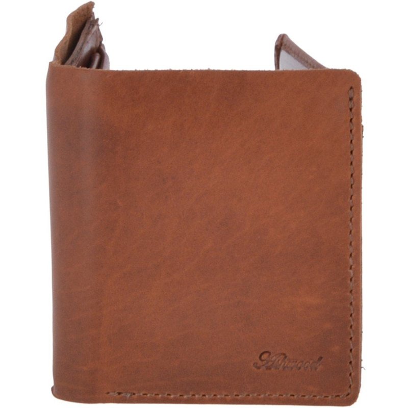Ashwood Leather RFID 4 Card & Coin Bill Fold Wallet Chestnut