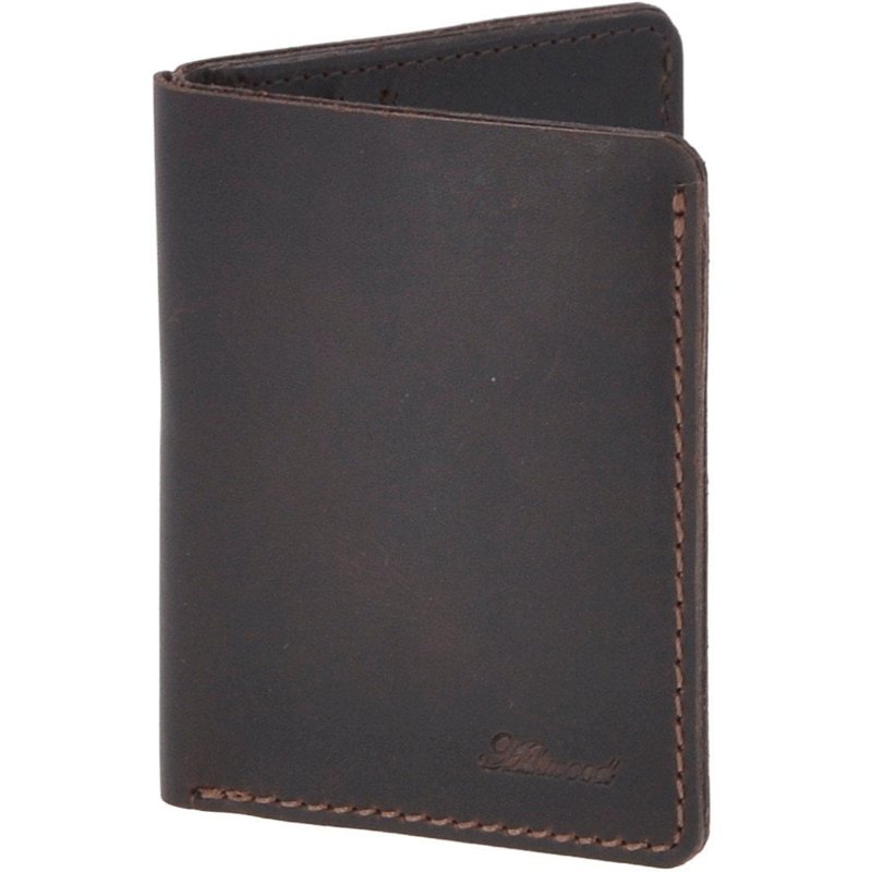 Ashwood Leather RFID 8 Card Holder & Bill Fold Wallet Brown