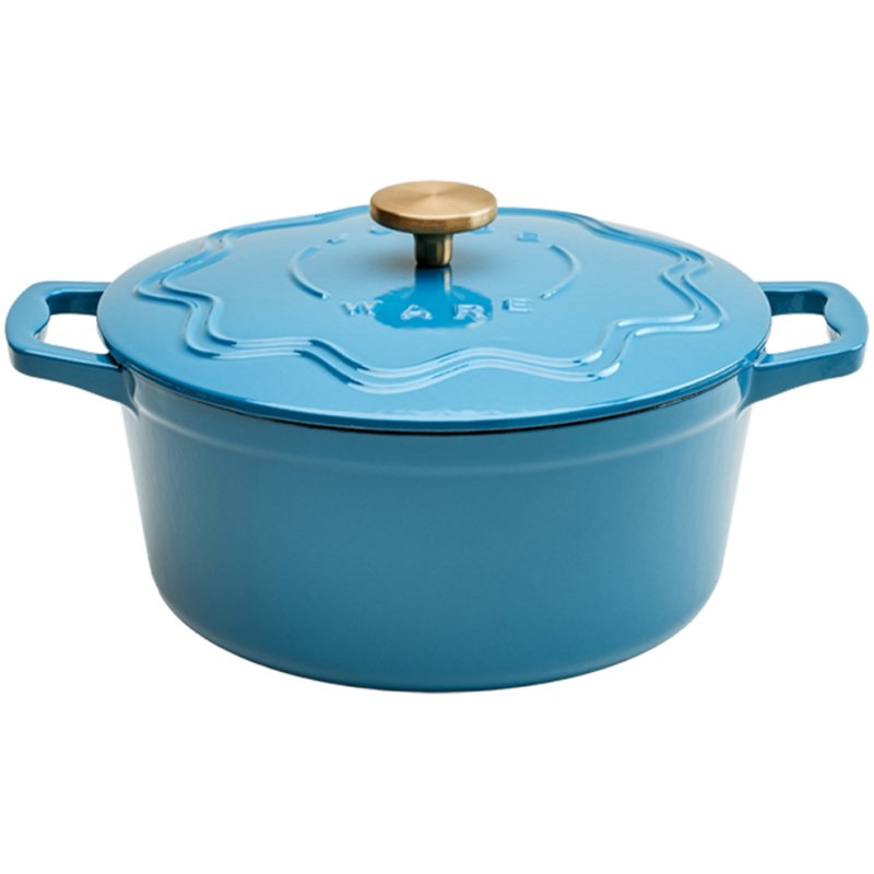 Judge Cast Iron 26cm Casserole Blue