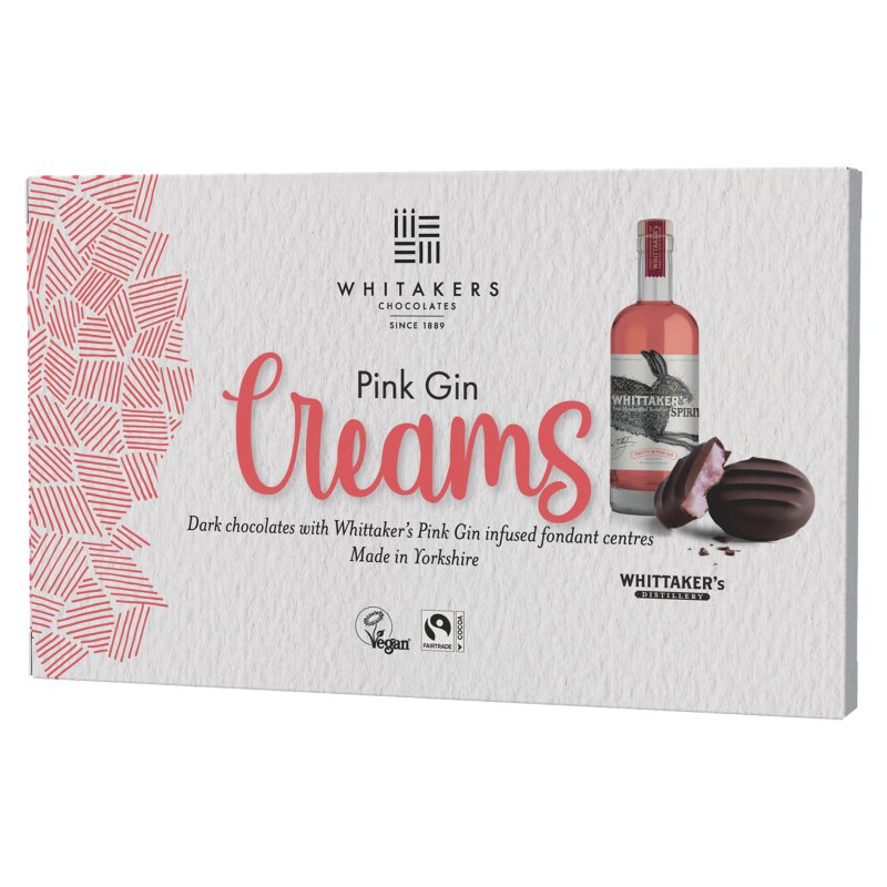 Whitakers Pink Gin Creams