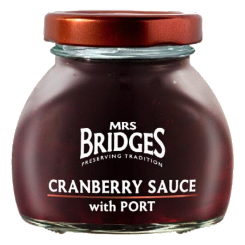 Mrs Bridges Cranberry Sauce With Port