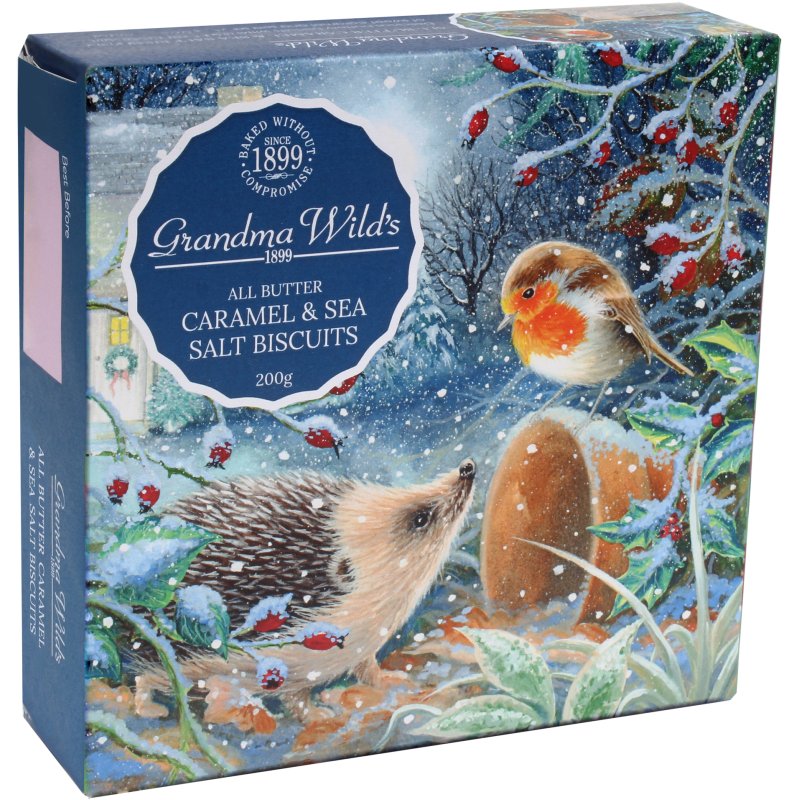 Grandma Wilds Caramel & Sea Salt Biscuits