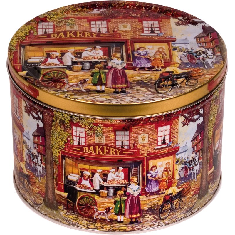 Nostalgic Bakery Shop Butter Cookies Tin
