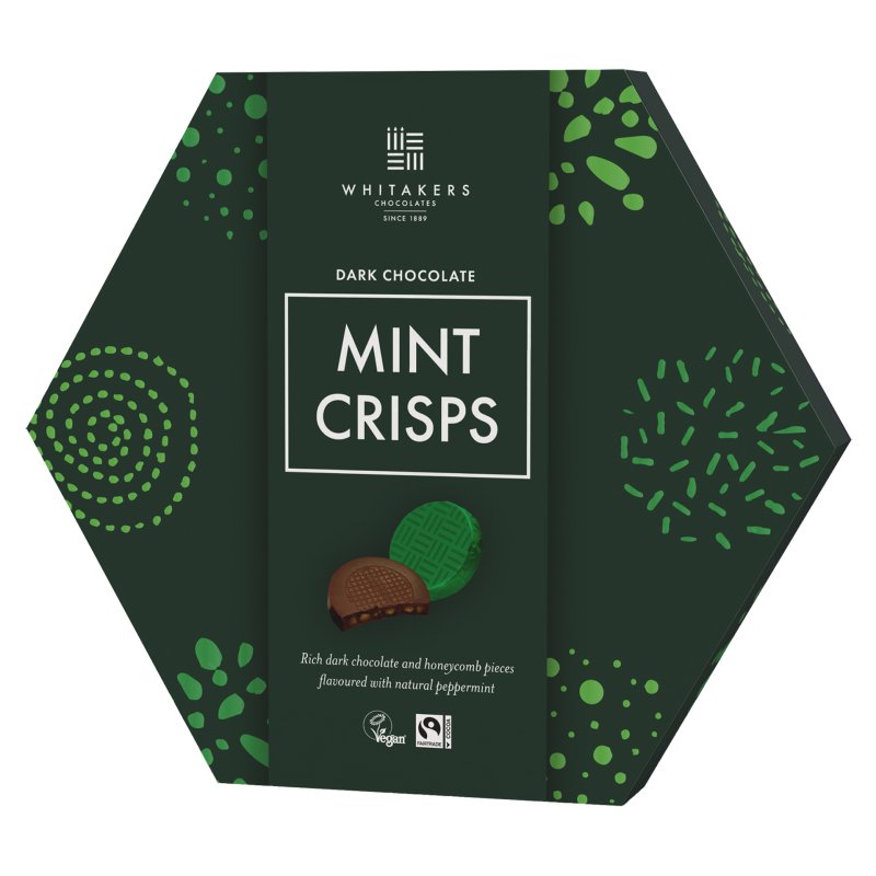 Whitakers Dark Choc Mint Crisp