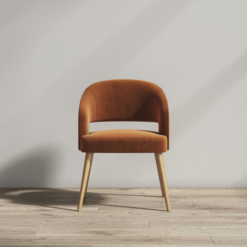 Aldiss Own Darcey Dining Chair in Rustic Velvet