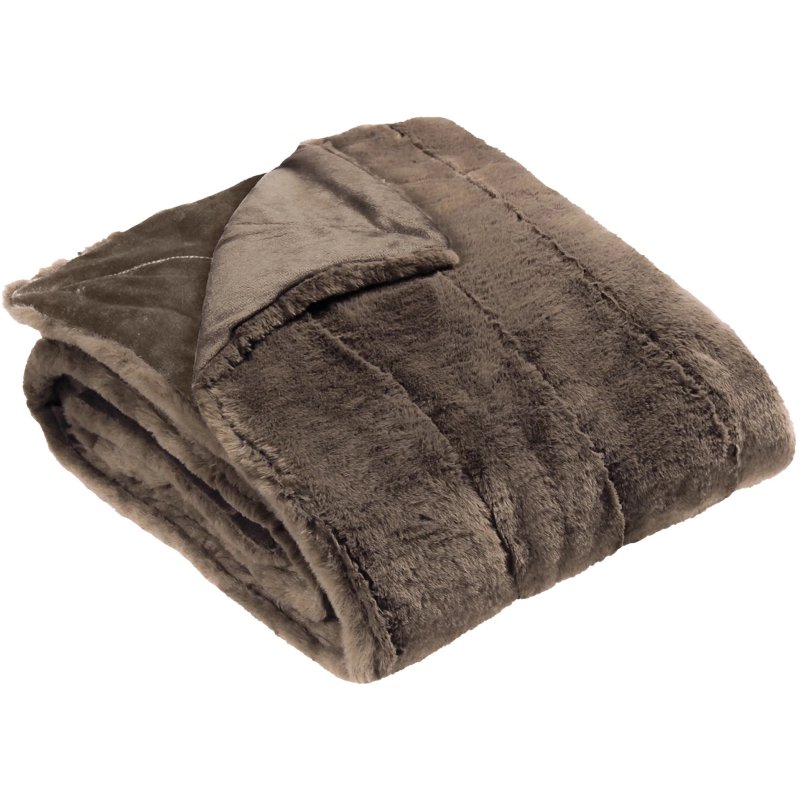 Paoletti Empress Throw Taupe