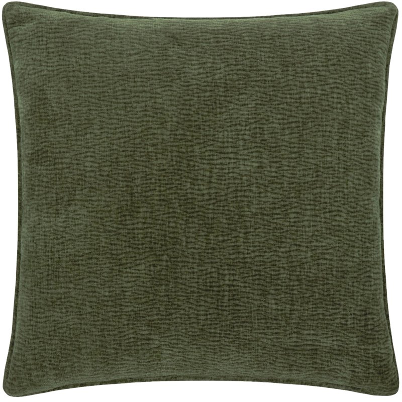 Yard Heath Washed Velvet Cushion Olive